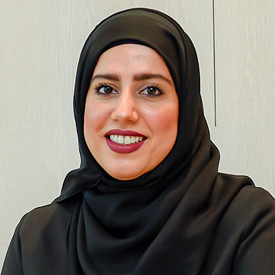 Aisha Miran, Assistant Secretary General for Strategy Management and Governance, Executive
          Council of Dubai