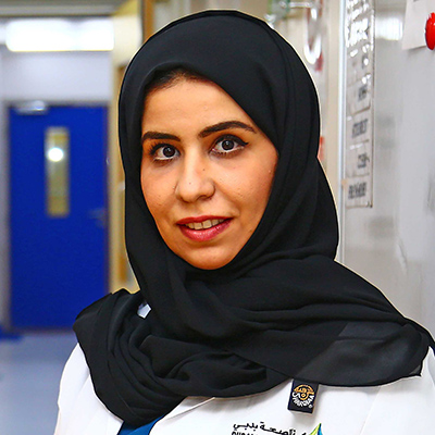 Kaltham Abdelwahid Nour, Radiology technician, Rashid Hospital, Dubai